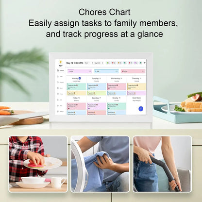 15.6" Smart WiFi Digital Family Calendar & Picture Frame
