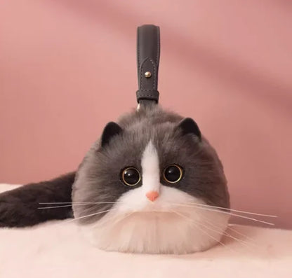Cute Plush Cat Shoulder Bag Carrier