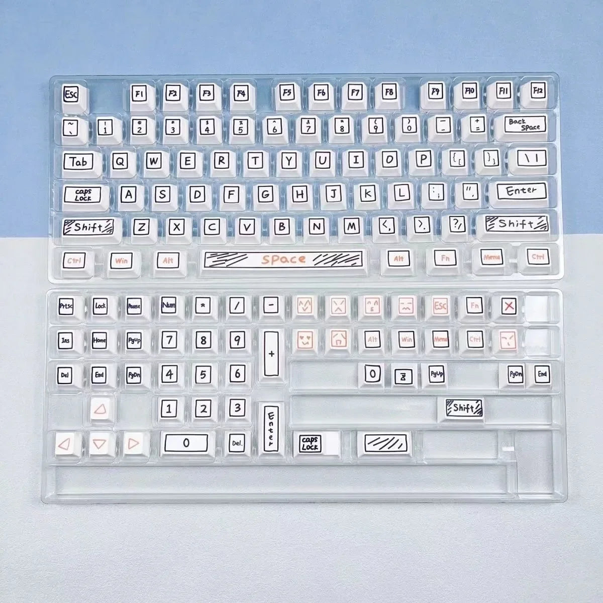126-Key Graffiti PBT Keycap Set