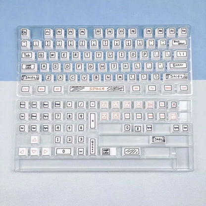 126-Key Graffiti PBT Keycap Set