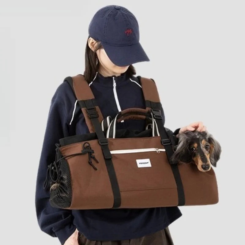 Dachshund Dog Backpack Carrier – Extended Travel Bag