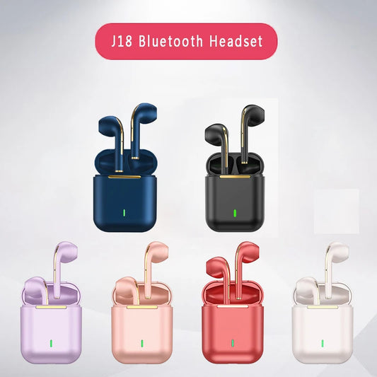 J18 TWS Wireless Bluetooth Earbuds