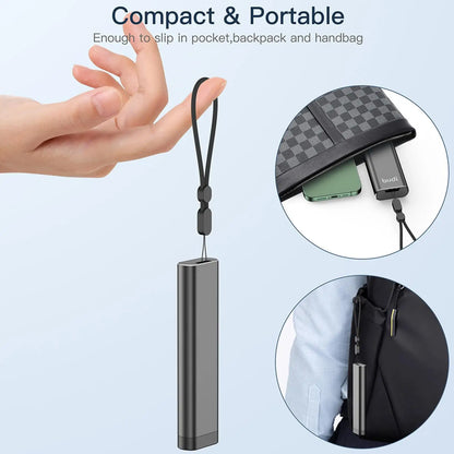 Portable Aluminum Memory Card Storage Case