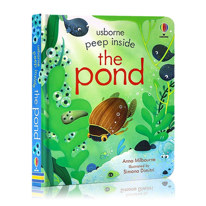 Usborne Peep Inside the Pond – Lift-the-Flap Book