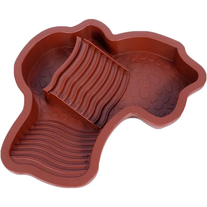Reptile Bathing Pool with Ramp