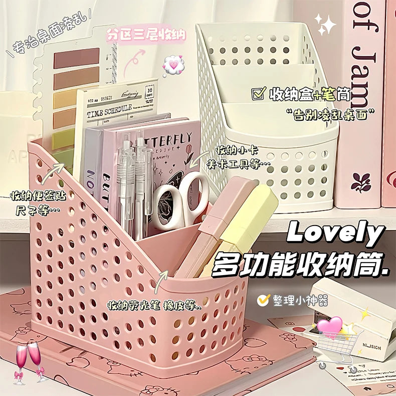Desktop Stationery & Makeup Organizer