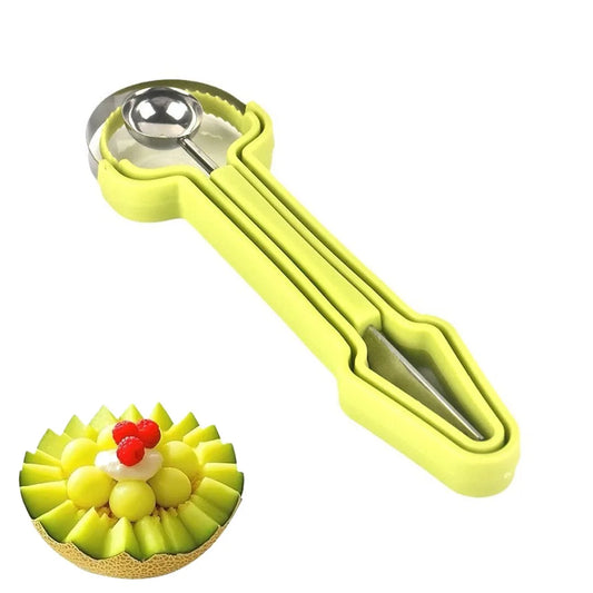 4-in-1 Stainless Steel Melon Ball Spoon Set