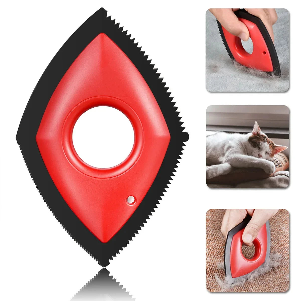 4-in-1 Pet Hair Remover Brush