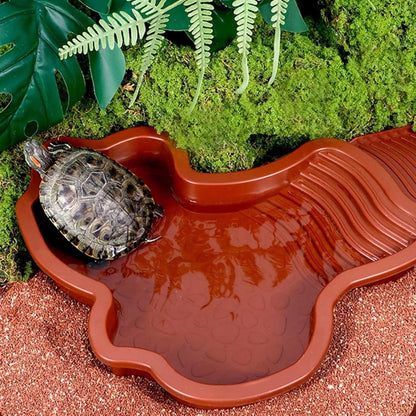 Reptile Bathing Pool with Ramp