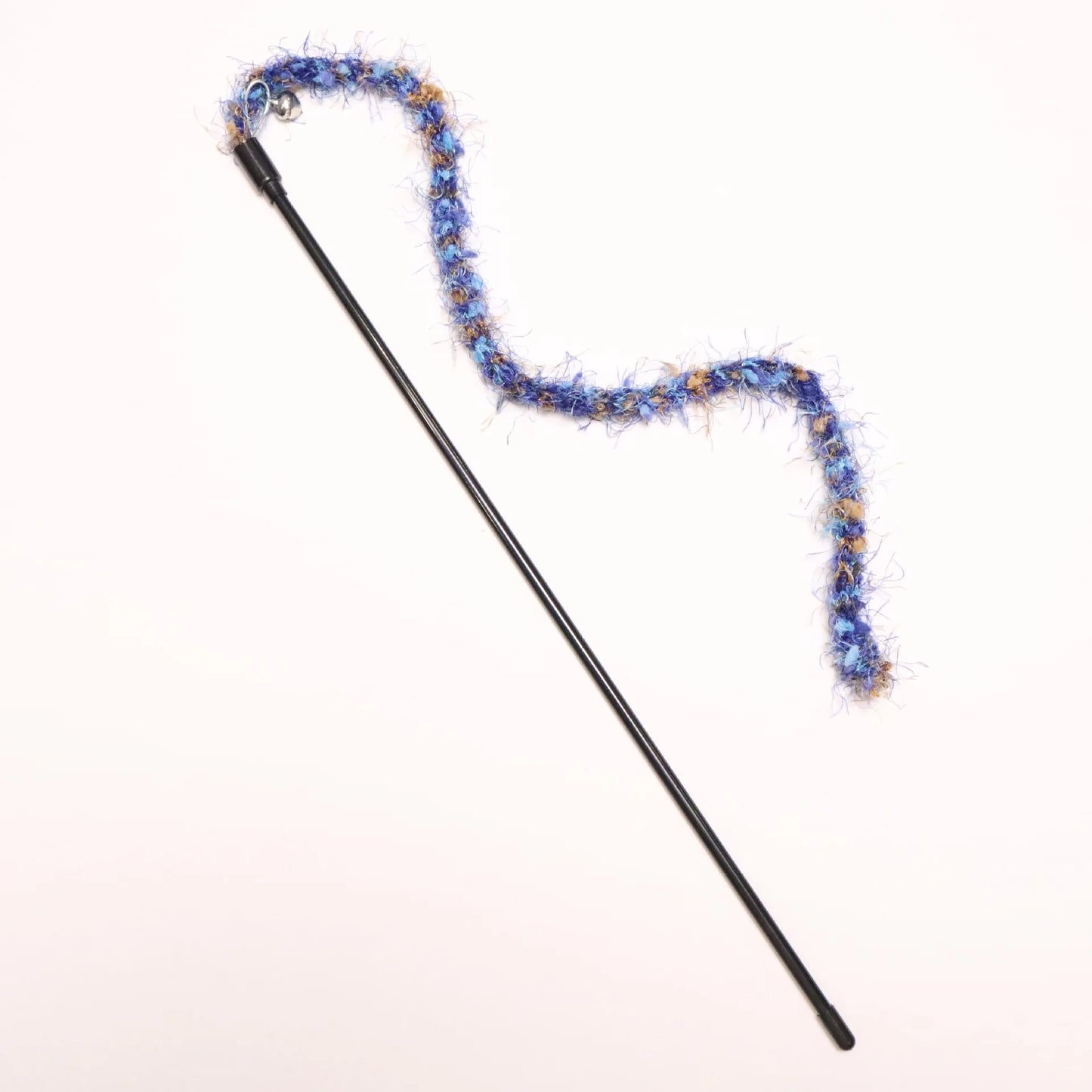 Colorful Plush Rope Cat Teaser Wand Set