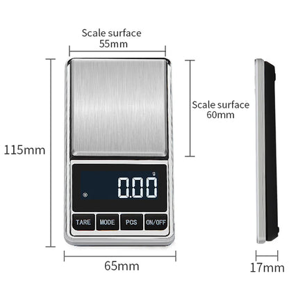 Electronic Pocket Jewelry Scale with 0.01g Precision