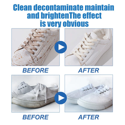 No-Rinse Shoe Cleaning Cream for Sports, Canvas & Synthetic Leather Shoes