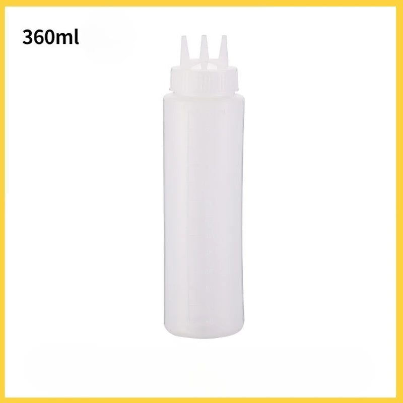 3-Hole Squeeze Condiment Bottle