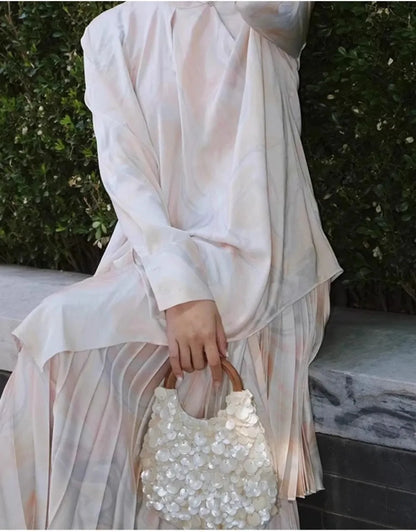 Handmade Seashell Beaded Bag