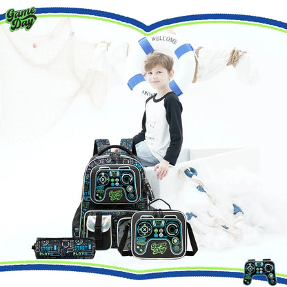 3-in-1 Kids School Backpack Set