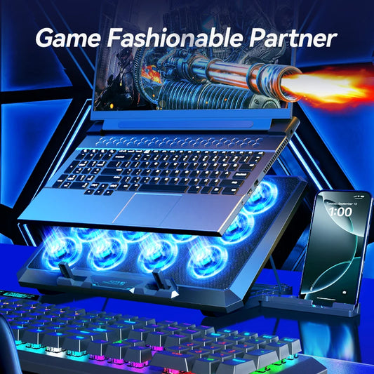 F12L 12-Fan Laptop Cooling Pad