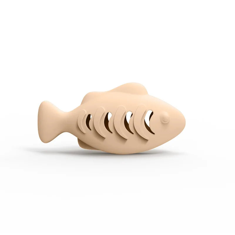 Octopus Silicone Cat Chew Toy with Treat Puzzle Feeder