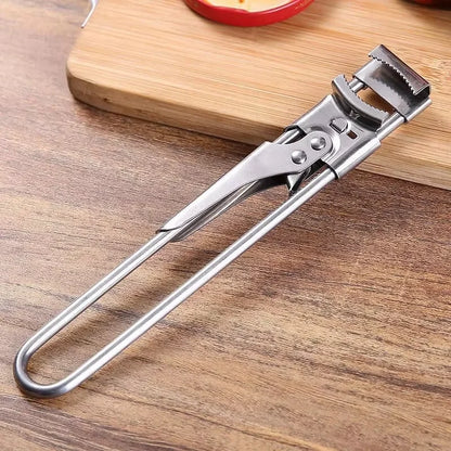 Adjustable Stainless Steel Jar & Bottle Opener