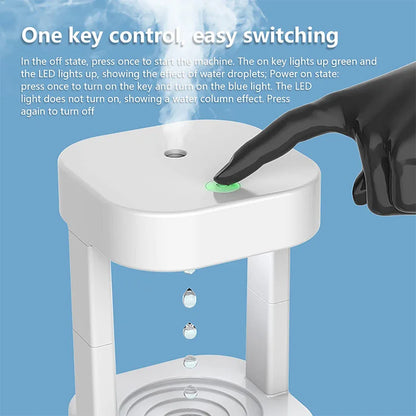 580ml Anti-Gravity Water Drop Humidifier
