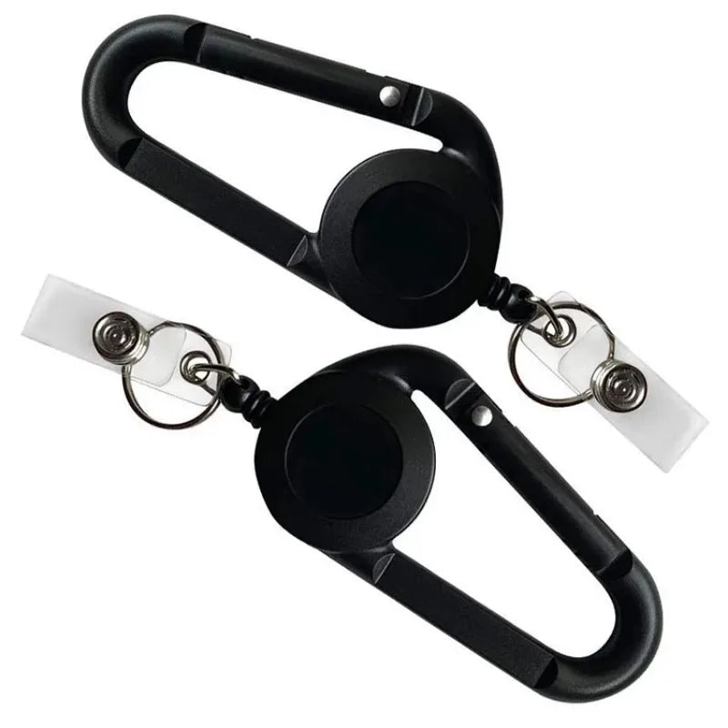 Retractable Badge Reel Keychain Clip