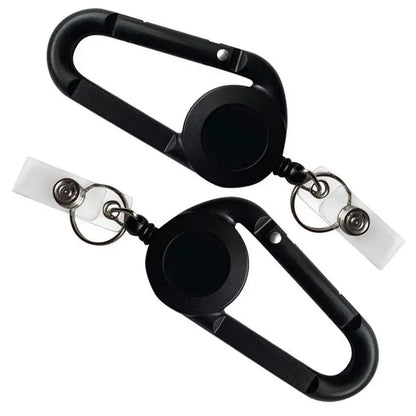 Retractable Badge Reel Keychain Clip