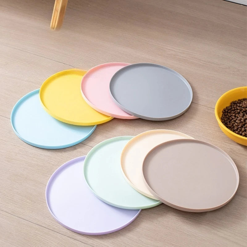 Waterproof Non-Slip Pet Bowl Mat for Dogs & Cats