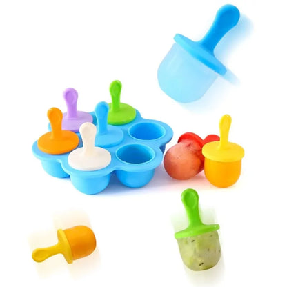 Mini Silicone Popsicle Mould Set
