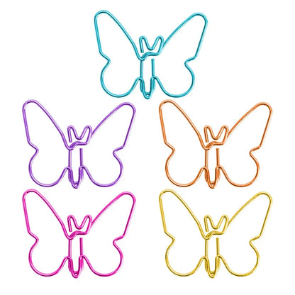 Decorative Butterfly Bookmark Paper Clips
