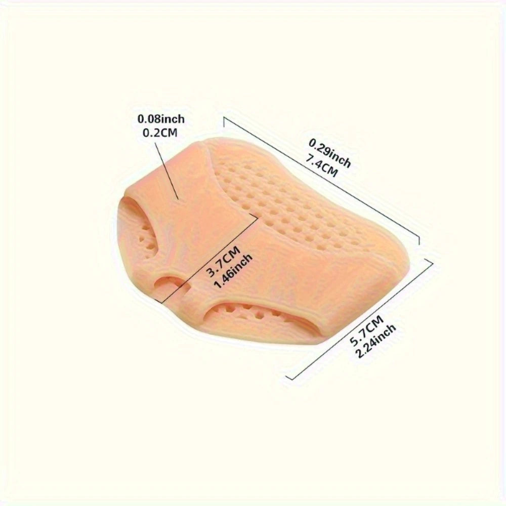 Silicone Forefoot Cushion Pads with Toe Separator