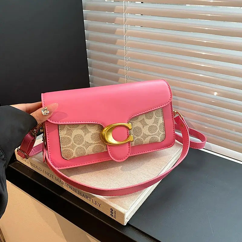 Classic Tabby Style Underarm Bag with Removable Straps