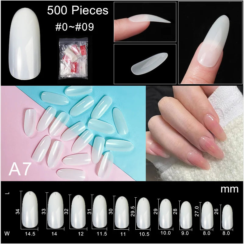 Full Cover False Nail Tips