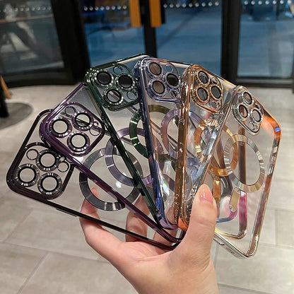 iPhone Case Magnetic Color Transparent