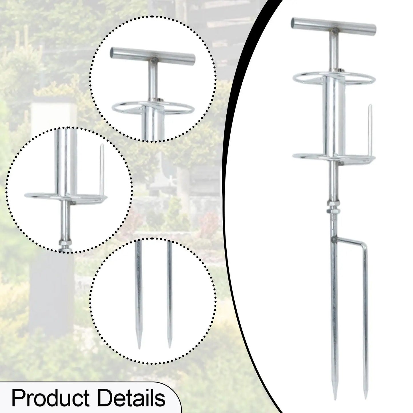 Heavy Duty Garden Hose Guide Stake