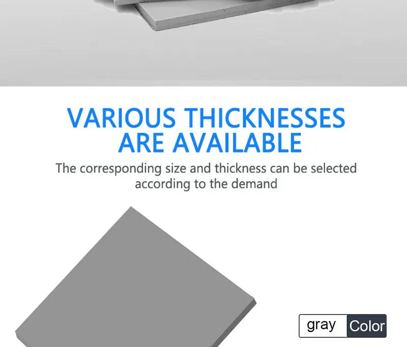 16W/mK High Conductivity Thermal Pad for CPU, GPU & SSD Cooling