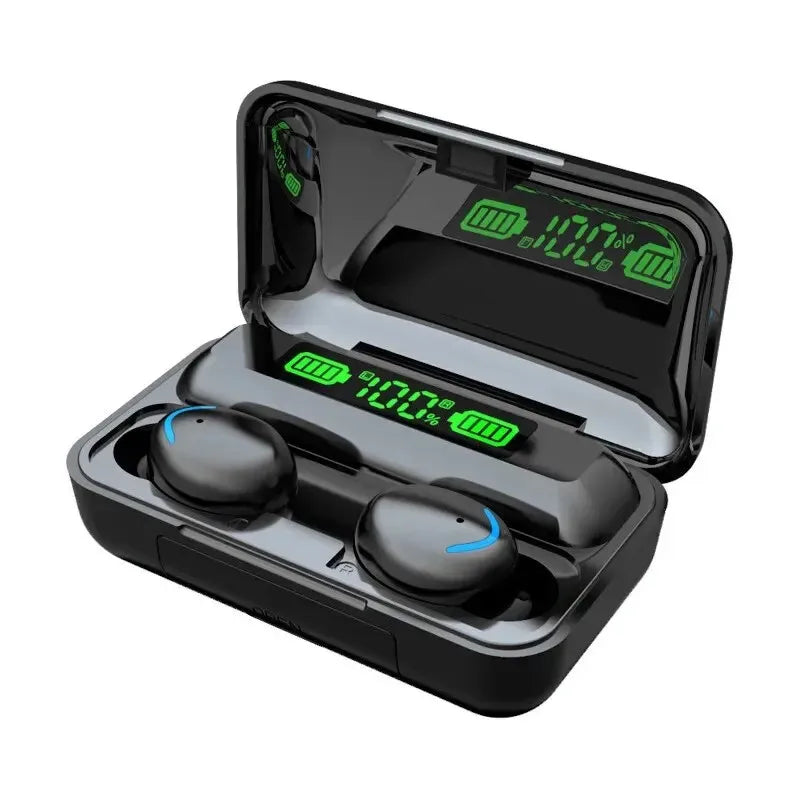 F9 Wireless Bluetooth Earbuds with LED Charging Display
