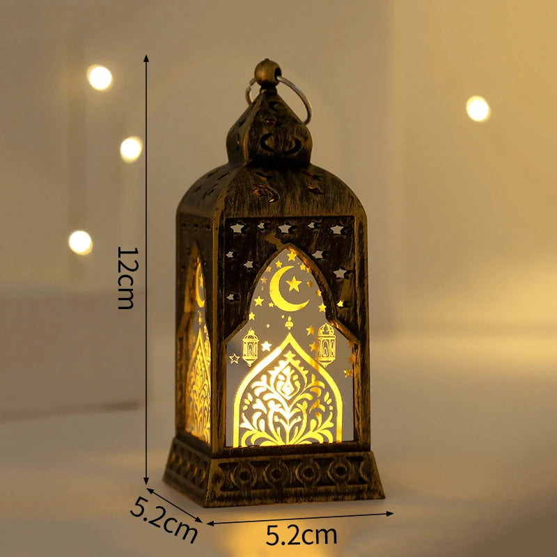 Ramadan Eid Decorative Candle Lamp