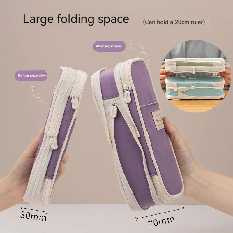 Kawaii Large Capacity Pencil Case