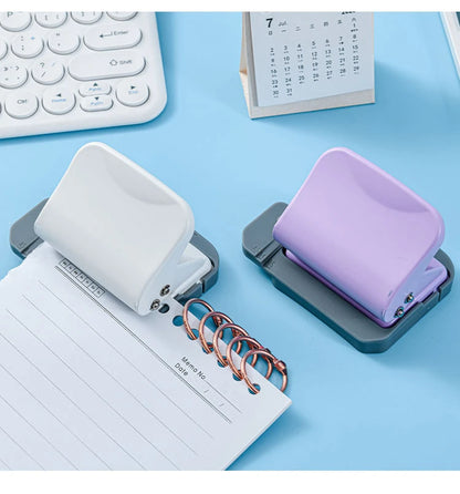 6-Hole Adjustable Manual Paper Punch