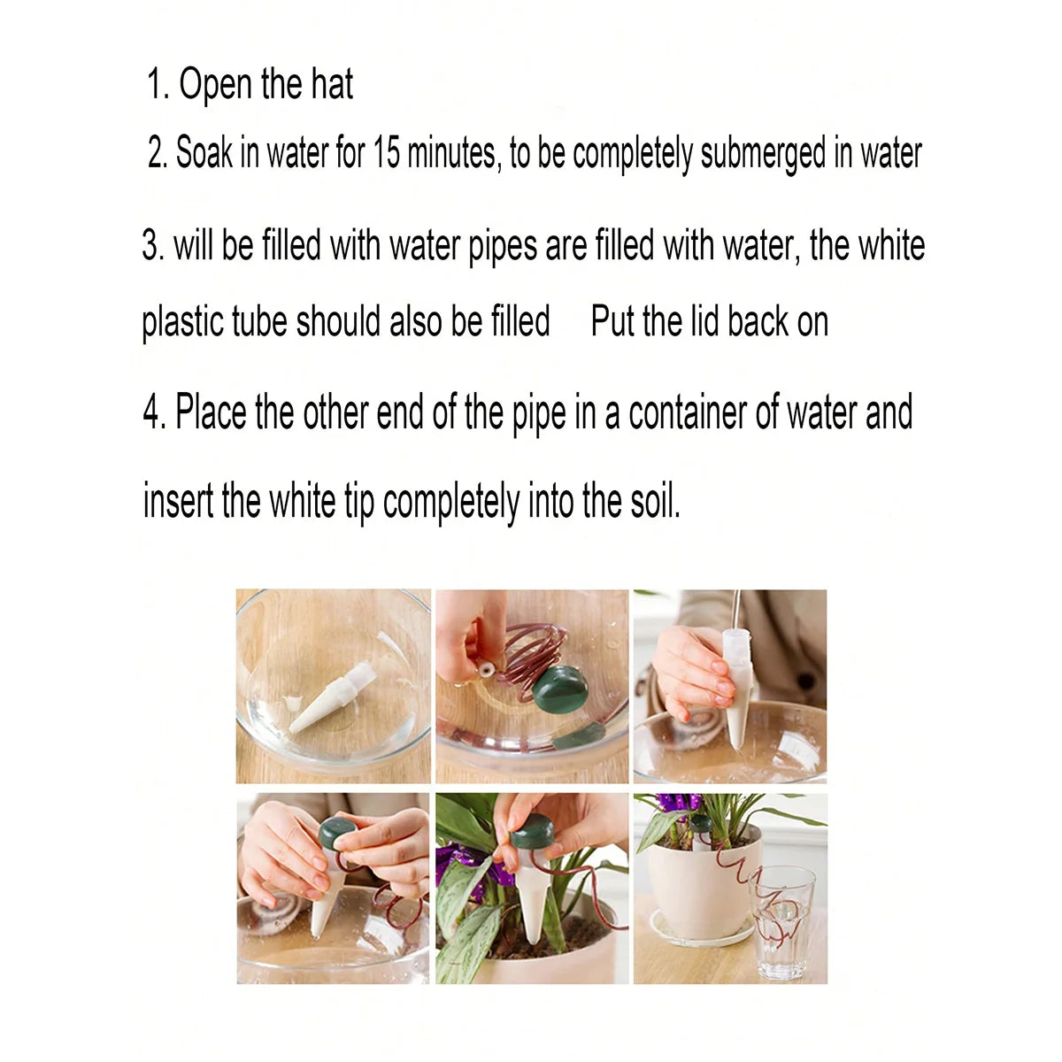 Ceramic Watering Spikes Set