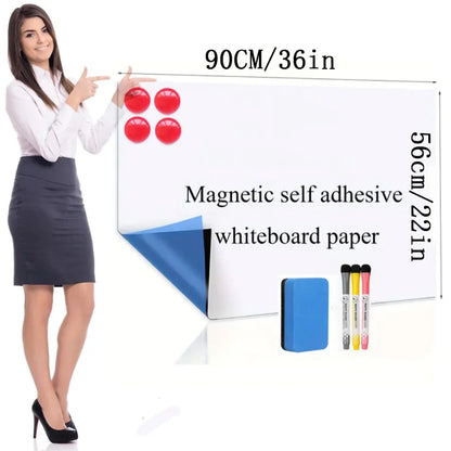 Magnetic Dry Erase Whiteboard Wall Sticker