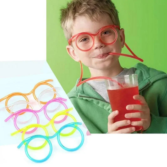 Funny Straw Glasses Drinking Straws