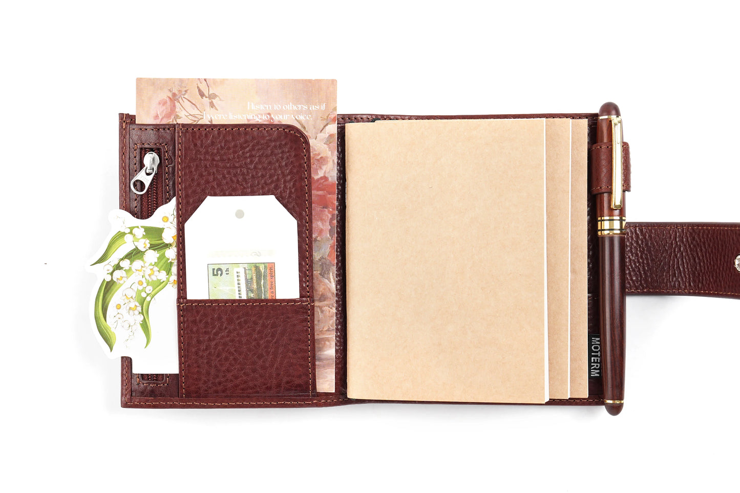 Moterm Passport Leather Travel Journal Organizer