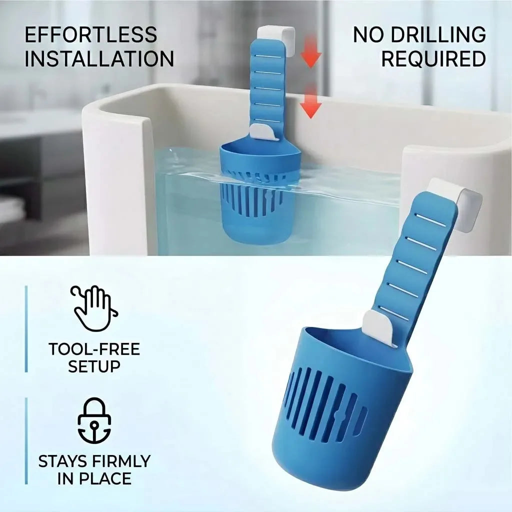 Silicone Toilet Tank Tablet Holder