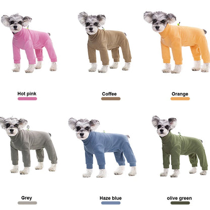Thermal Fleece Dog Jumpsuit