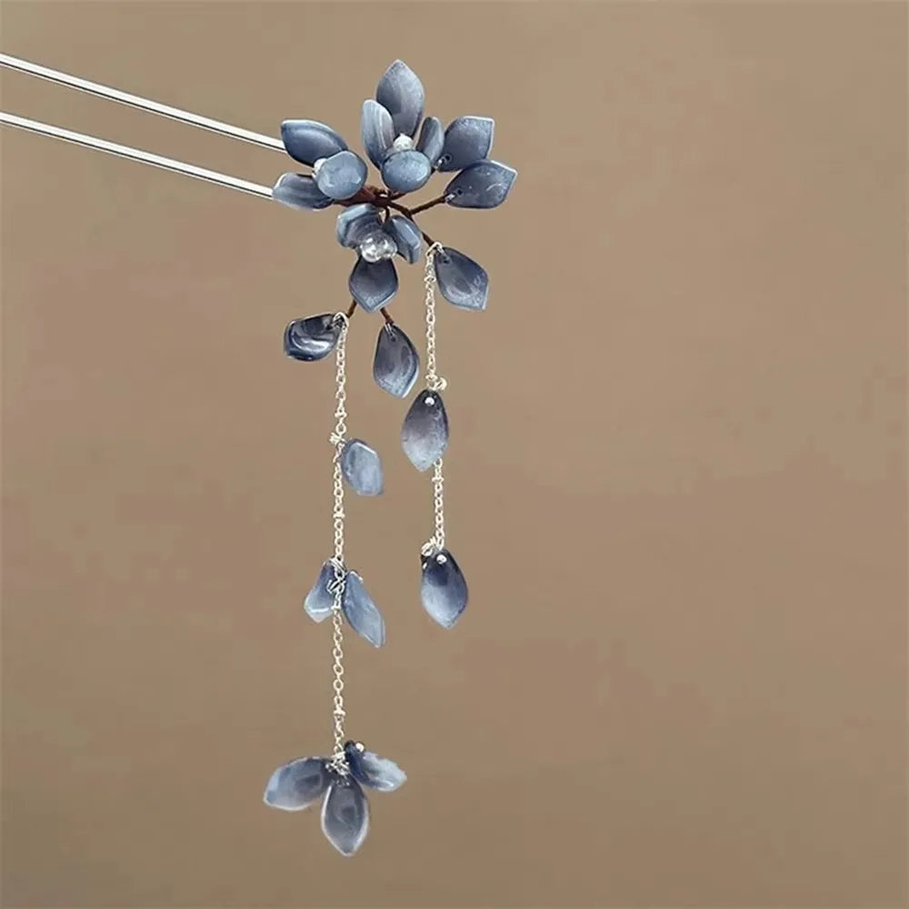 Handmade Flower Hanfu Hair Pin