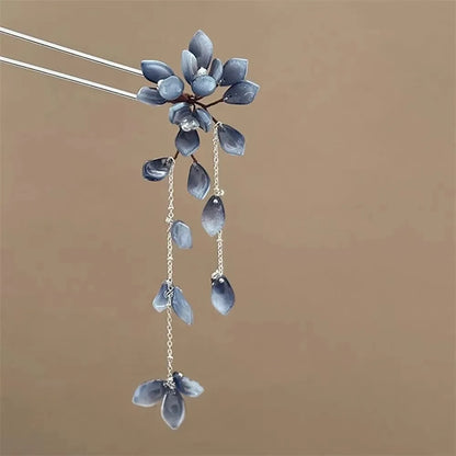 Handmade Flower Hanfu Hair Pin