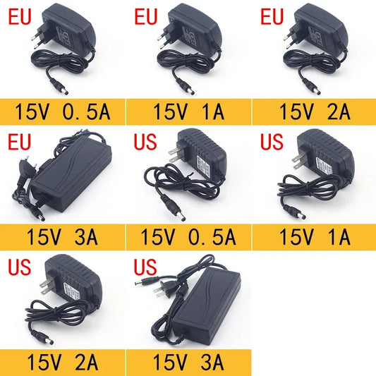 Universal AC to DC Power Adapter