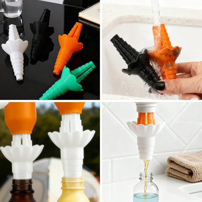 Universal Bottle Funnel Adapter Set