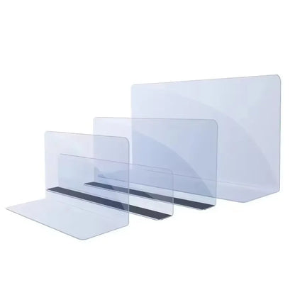 Clear PVC Shelf Dividers Organizer