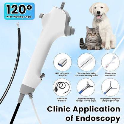 Sinohero Veterinary Flexible Endoscope Camera